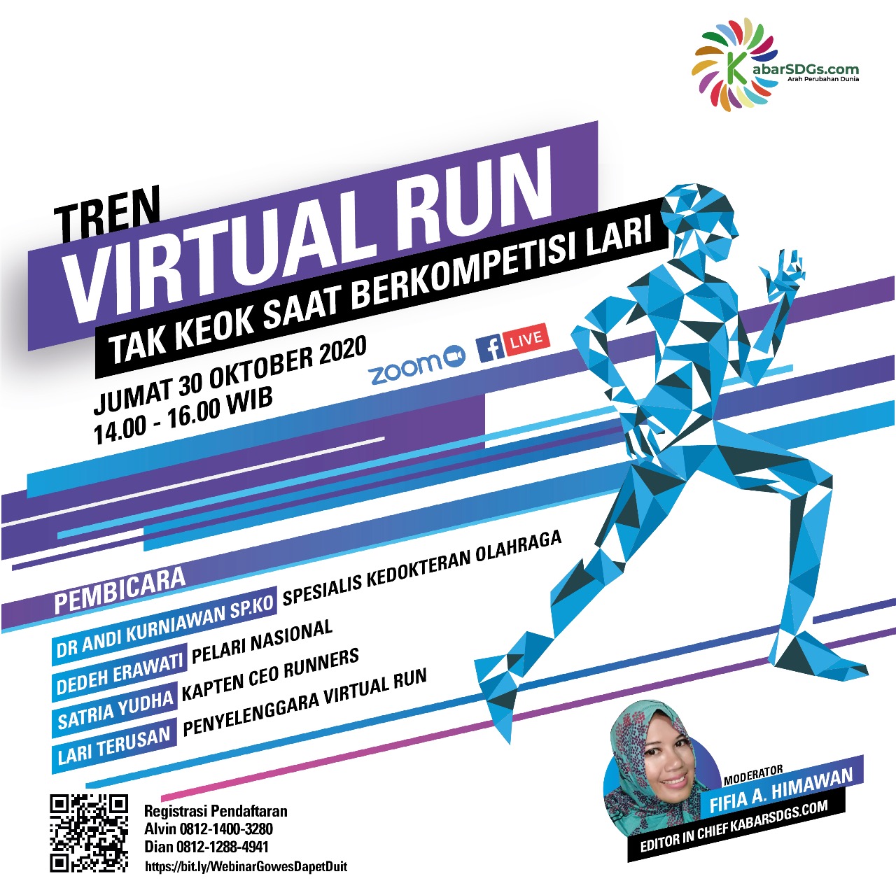 Hindari Cedera, Olahraga Tepat Ditengah Pandemi