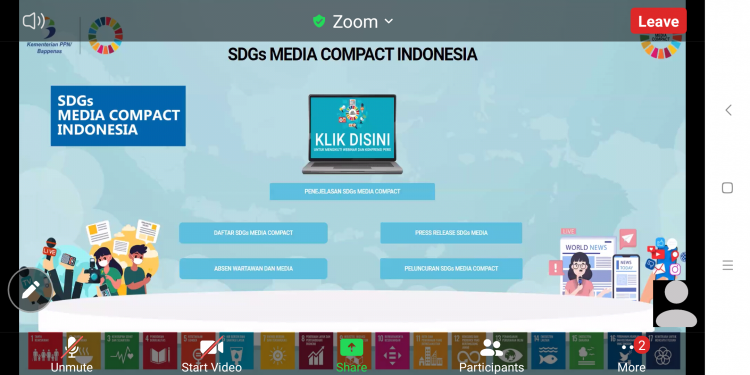 Jelang Akhir Tahun, SDGs Media Compact Indonesia Diluncurkan