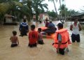 Banjir Kepung Kabupaten Aceh Utara dan Bener Meriah