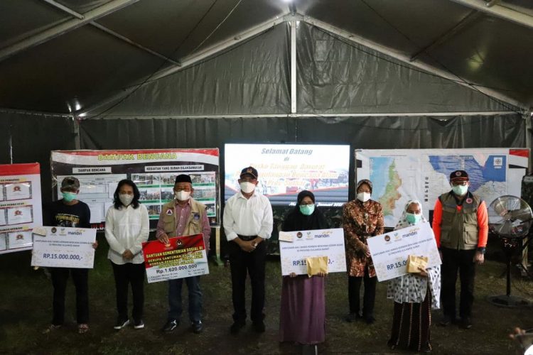 BNPB Menambah Bantuan Logistik Penanganan Gempa M6,2 Sulbar