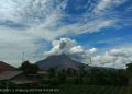 Sinabung Erupsi Tiga Kali, Kolom Abu Teramati Setinggi 1.000 Meter
