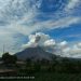 Sinabung Erupsi Tiga Kali, Kolom Abu Teramati Setinggi 1.000 Meter