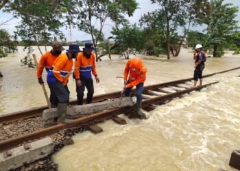 KAI Batalkan Seluruh Perjalanan Kereta dari Gambir dan Senen