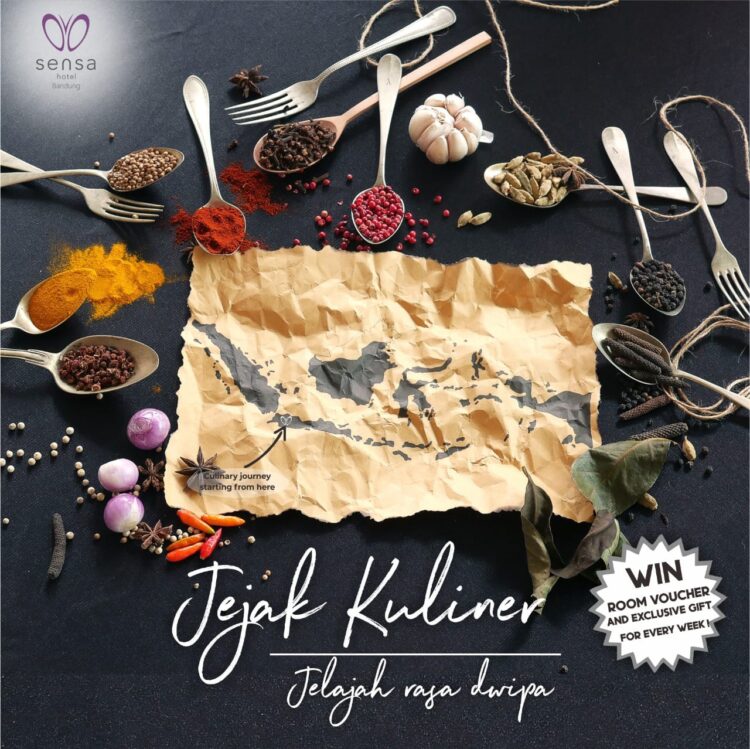 Jelajah Rasa Dwipa di Sensa Hotel Bandung