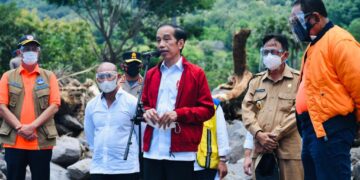 Presiden Jokowi Jamin Kebutuhan Pengungsi Tercukupi