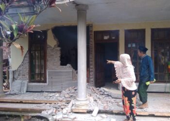 16 BPBD se-Jatim Laporkan Kerusakan Dampak Gempabumi Malang M 6,1