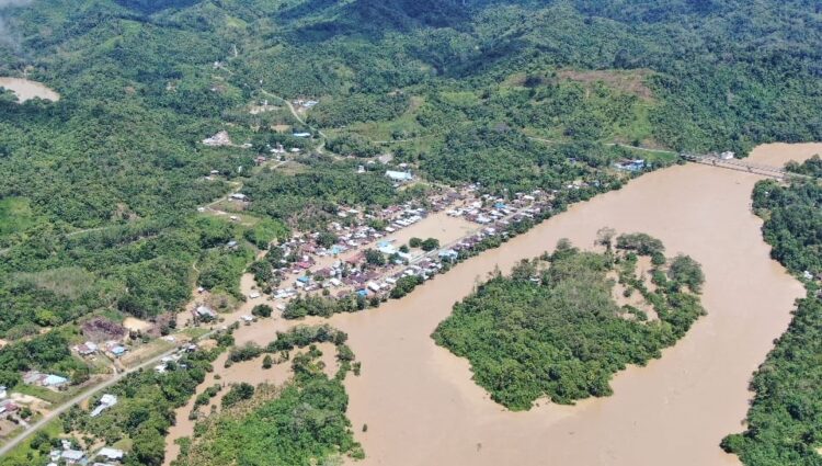 Tiga Kecamatan di Kaltara Dikepung Banjir, Ratusan Warga Mengungsi