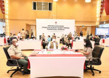 BNPB Serahkan DSP Stimulan Rumah Rusak ke Pemerintah Daerah