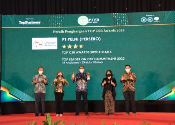 PELNI Raih Dua Penghargaan di TOP CSR Award 2022