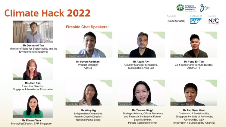 Singapore International Foundation (SIF) menyelenggarakan Climate Hack 2022