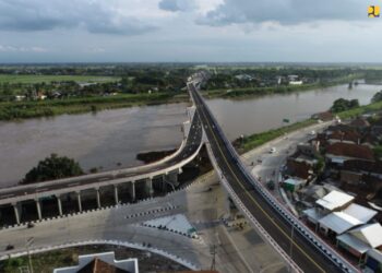 Jembatan Ploso, Jombang, Siap Digunakan Mudik Lebaran