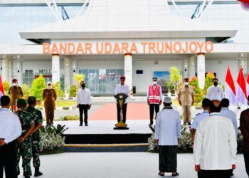 Bandara Trunojoyo Diresmikan Presiden