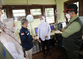 BNPB, BMKG dan Badan Geologi Tinjau Pos Pengamatan Gunung Merapi Babadan