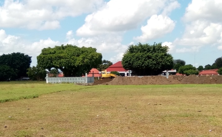 Tanah Alun-alun Utara Yogyakarta Mulai Direnovasi