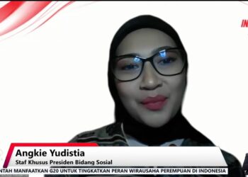 Staf Khusus Presiden RI Angkie Yudistia