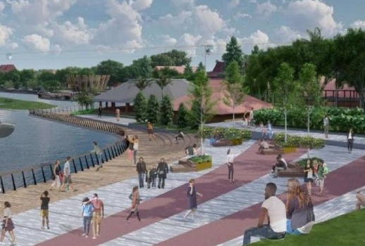 Kementerian PUPR sedang Merenovasi Kawasan TMII