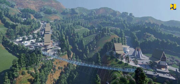 Tingkatkan Daya Tarik Pariwisata KSPN Bromo, Kementerian PUPR Bangun Jembatan Kaca Seruni Point