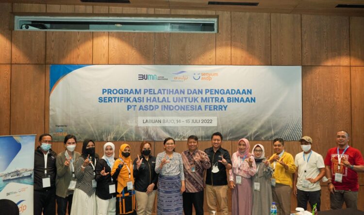 Tingkatkan Produktivitas, ASDP Bantu UMKM Binaan di Labuan Bajo Dapatkan Sertifikat Halal