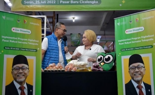 Kemendag akan Percepat Digitalisasi Pasar Rakyat dan UMKM