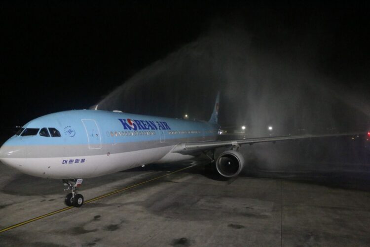 Bandara I Gusti Ngurah Rai Layani Kembali Penerbangan Internasional Rute Incheon-Bali PP