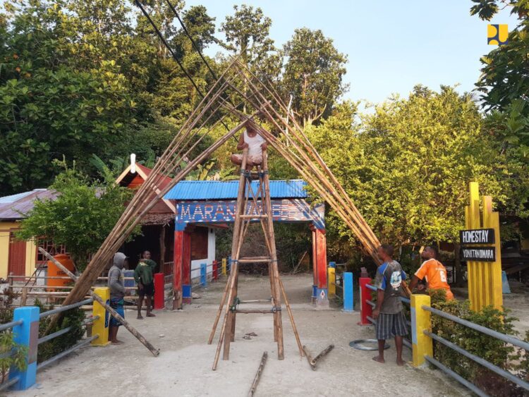 Dukungan Pengembangan Pariwisata di Papua Barat, Kementerian PUPR Lanjutkan Penanganan KSPN Raja Ampat