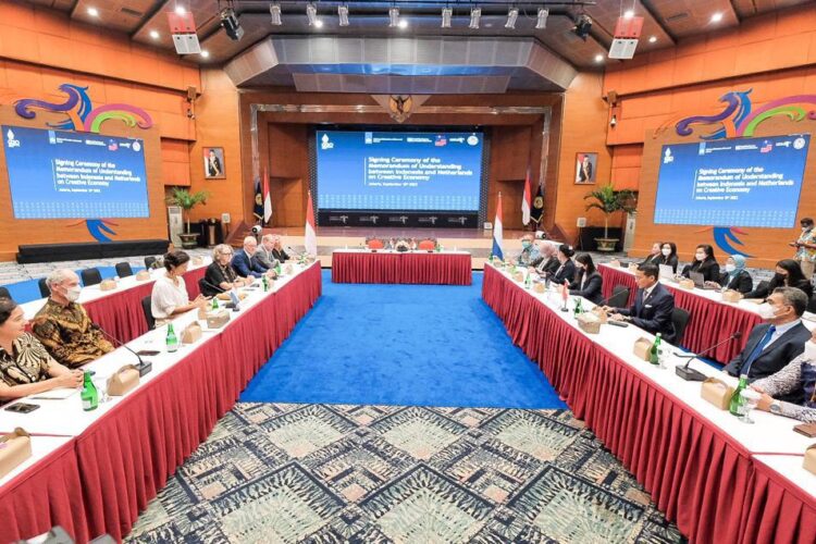 Pemerintah Indonesia dan Belanda Adakan MoU di Bidang Ekonomi Kreatif