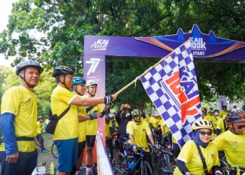 Diikuti 1.000 Goweser, KAI Sukses Gelar KAI100K 2022 di Yogyakarta