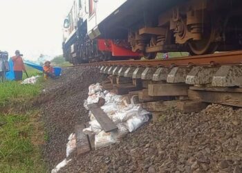 Perbaikan Jalur Selesai, Perjalanan Kereta Berangsur Normal