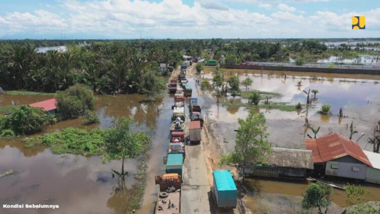 Perlancar Distribusi Logistik Pelabuhan Trisakti, Kementerian PUPR Tingkatkan Kualitas Jalan Bypass Banjarmasin