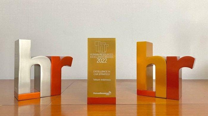 Strategi CSR Dianggap Berhasil, PT Telkom Indonesia Raih Penghargaan HR Excellence Awards 2022