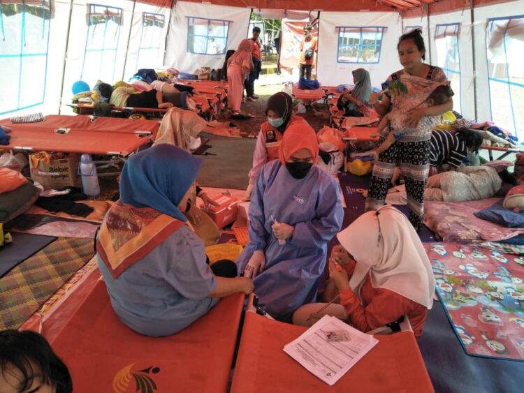 3 Ribu Lebih Tenaga Kesehatan Disebar di 194 Titik Pengungsian Cianjur