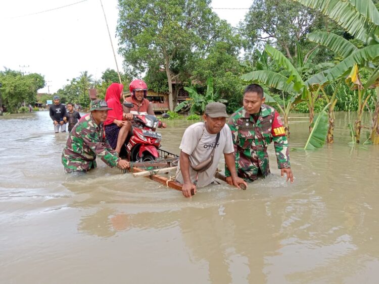Tiga Kecamatan Terendam Banjir Rob di Kabupaten Pinrang