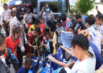 Pengungsi Akibat Gempa Bumi di Kota Jayapura Tembus 2 Ribu Jiwa