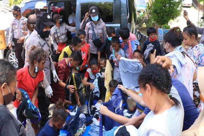 Pengungsi Akibat Gempa Bumi di Kota Jayapura Tembus 2 Ribu Jiwa