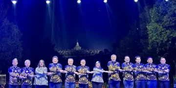 Menteri Perdagangan Ajak Delegasi ASEAN Economic Ministers Retreat 2023 Menikmati Suasana Candi Borobudur
