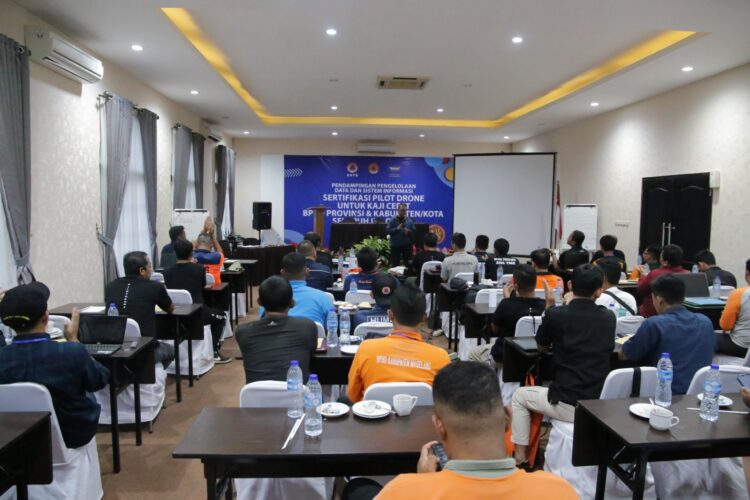 BNPB Adakan Pendampingan Penggunaan Wahana Nirawak BPBD Seluruh Indonesia
