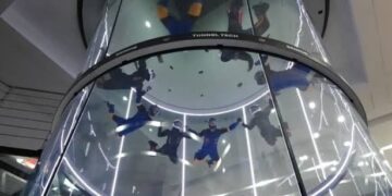 Korps Brimob Polri Resmikan Tempat Latihan Terjun Payung Wind Tunnel Terbesar di ASEAN