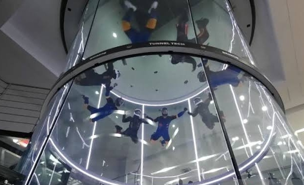 Korps Brimob Polri Resmikan Tempat Latihan Terjun Payung Wind Tunnel Terbesar di ASEAN