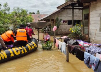 Banjir di Kabupaten Kapuas Meluas, 4.166 Rumah Terendam