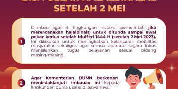 Instansi Pemerintah Disarankan Gelar Halal Bihalal setelah 2 Mei 2023, Ini Alasannya