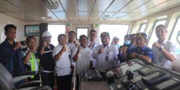 Kepala Pusat Meteorologi Maritim BMKG Beserta Rombongan Kunjungi Kantor PT PELNI Cabang Surabaya