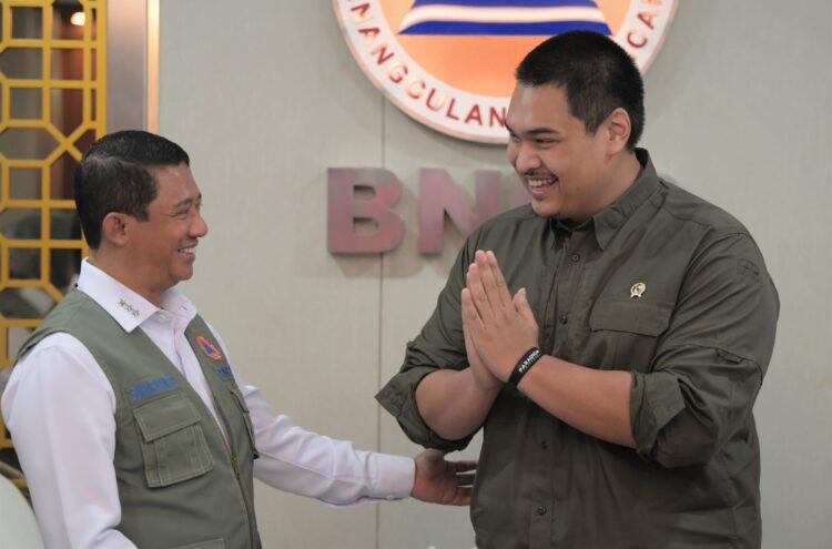 Kunjungi Kantor BNPB, Menpora ingin Mensinergikan Program Kepemudaan dengan Kegiatan Kesukarelawanan