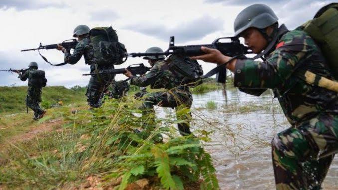 Prajurit TNI Kontak Tembak Dengan KST Di Kabupaten Nduga Papua