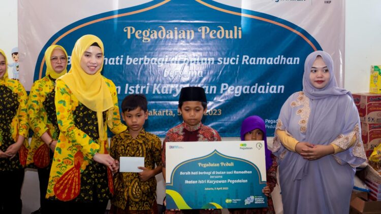 Ikatan Istri Karyawan Pegadaian Berbagi di Panti Asuhan Anak Nurul Jannah Jakarta