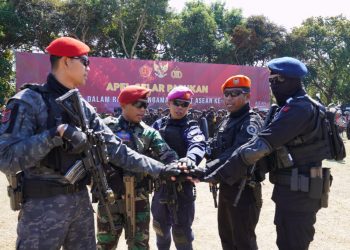 Pasukan Elit TNI dan POLRI Dikerahkan untuk Amankan KTT ASEAN 2023