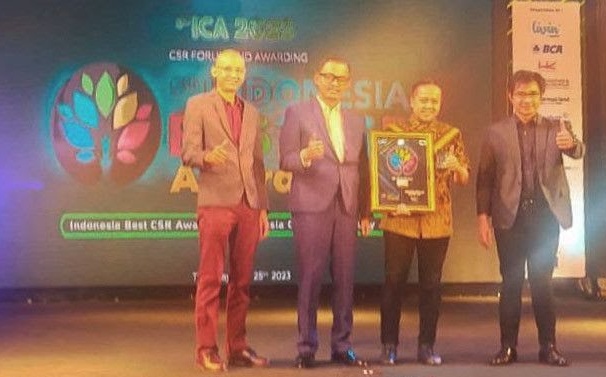 PT Timah Raih Indonesia Best CSR Award 2023 dari The Iconomics dan LPP RRI