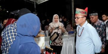Mendag Kunjungi Bazar Night Market di Universitas Muhammadiyah Palangka Raya