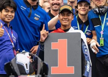 Aldi Satya Mahendra Juara 1 Ajang R3 bLU cRU European Championship 2023 di Italia