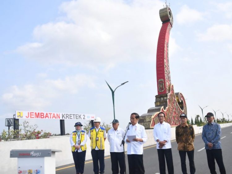 Jembatan Kretek 2 di Bantul Diresmikan, Ini Harapan Presiden Jokowi