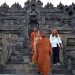 TWC dan InJourney Sambut Hangat Rombongan Bhikku Thudong di Kompleks Candi Borobudur